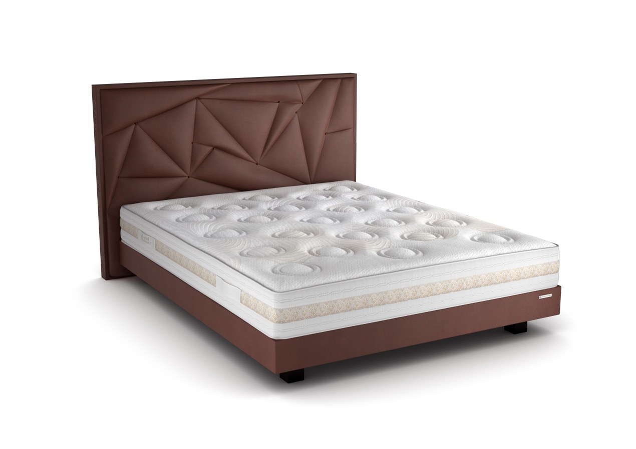 Matelas hybride, ressorts ensachés et mousse collection Icône André Renault