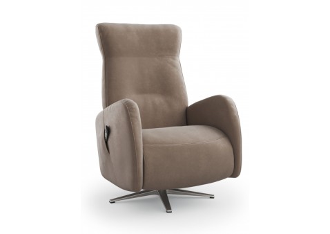 Fauteuil Relax velours avec...