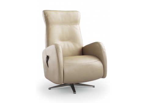 Fauteuil Relax cuir avec...